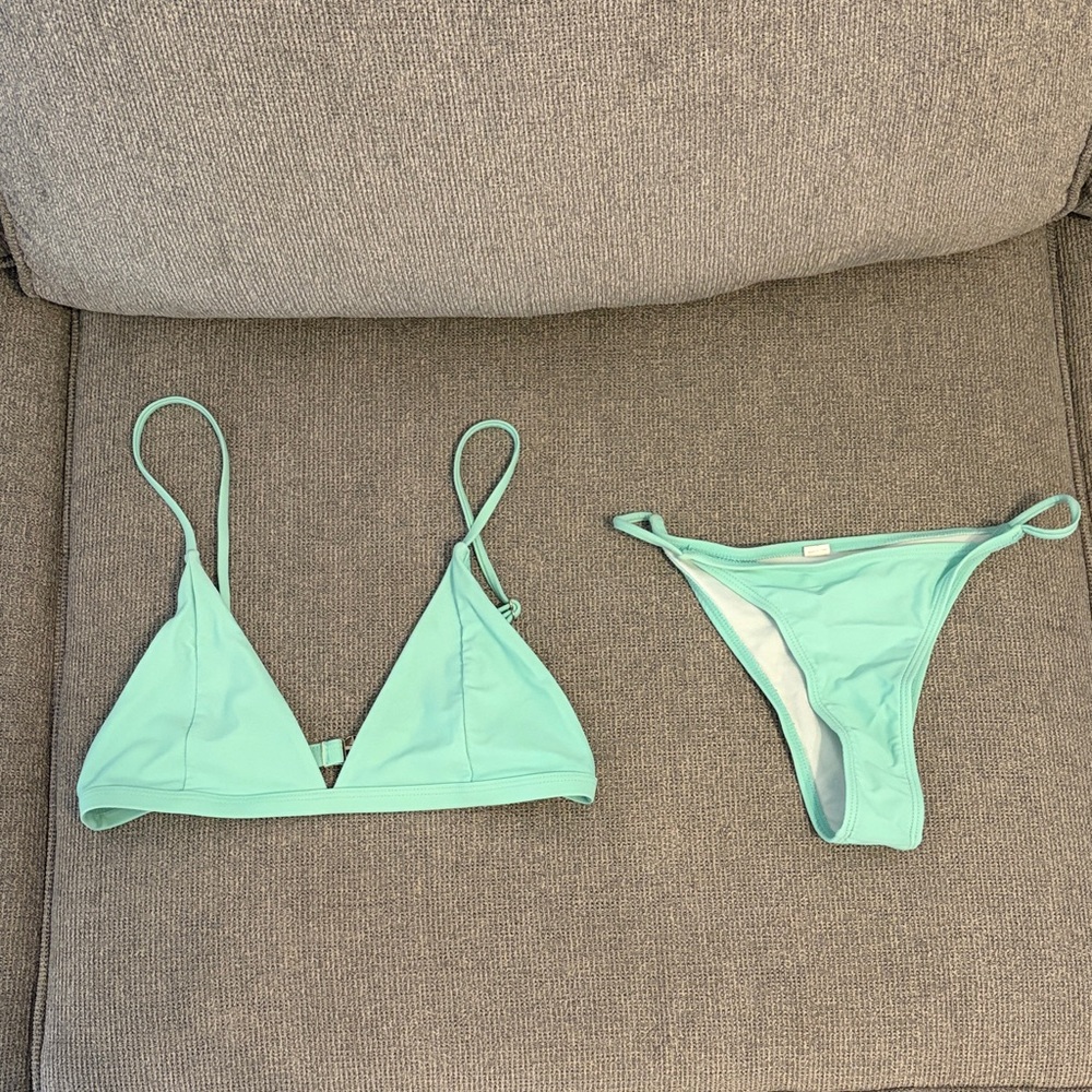 Mint Green Bikini Set